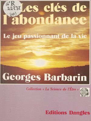 cover image of Les Clés de l'abondance